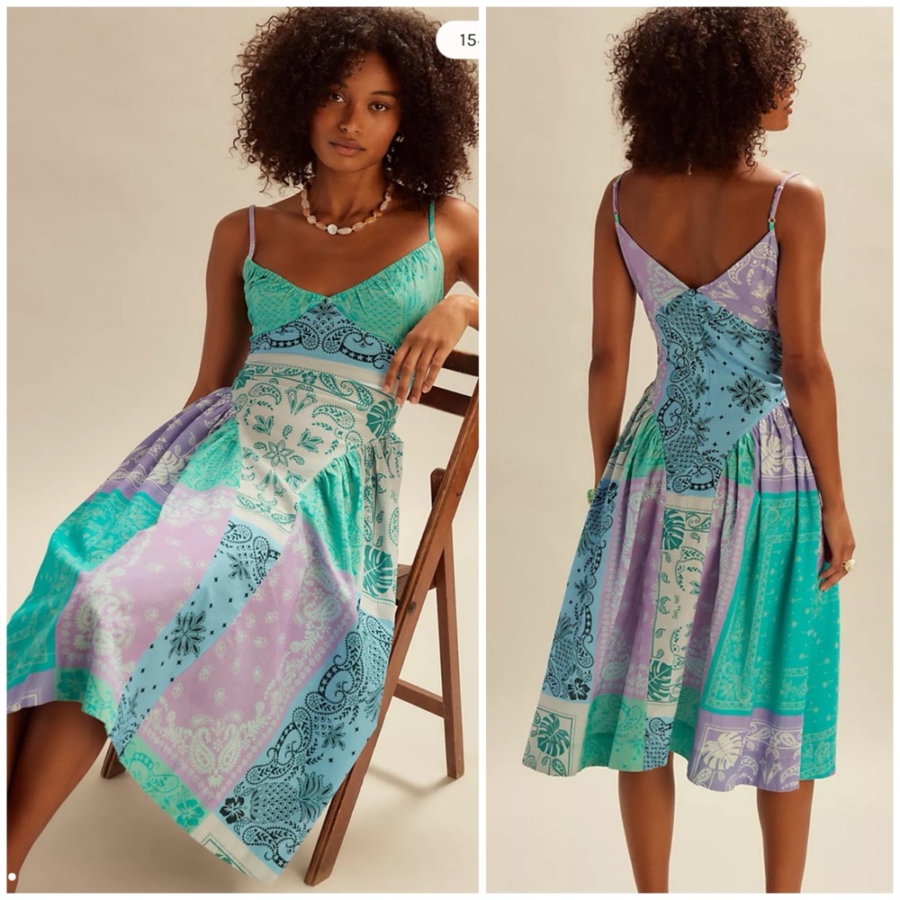 NWT Free people Wish you would midi dress
